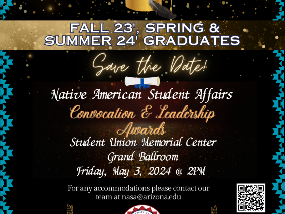 Flyer for NASA Convocation and Leadership Awards Ceremony.
