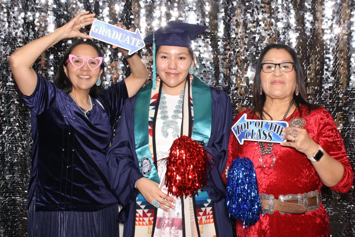 Group photo taken during the 2024 NASA Convocation and Leadership Awards ceremony