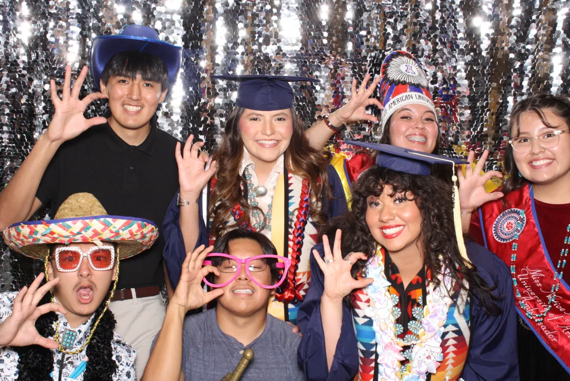 Group photo taken during the 2024 NASA Convocation and Leadership Awards ceremony