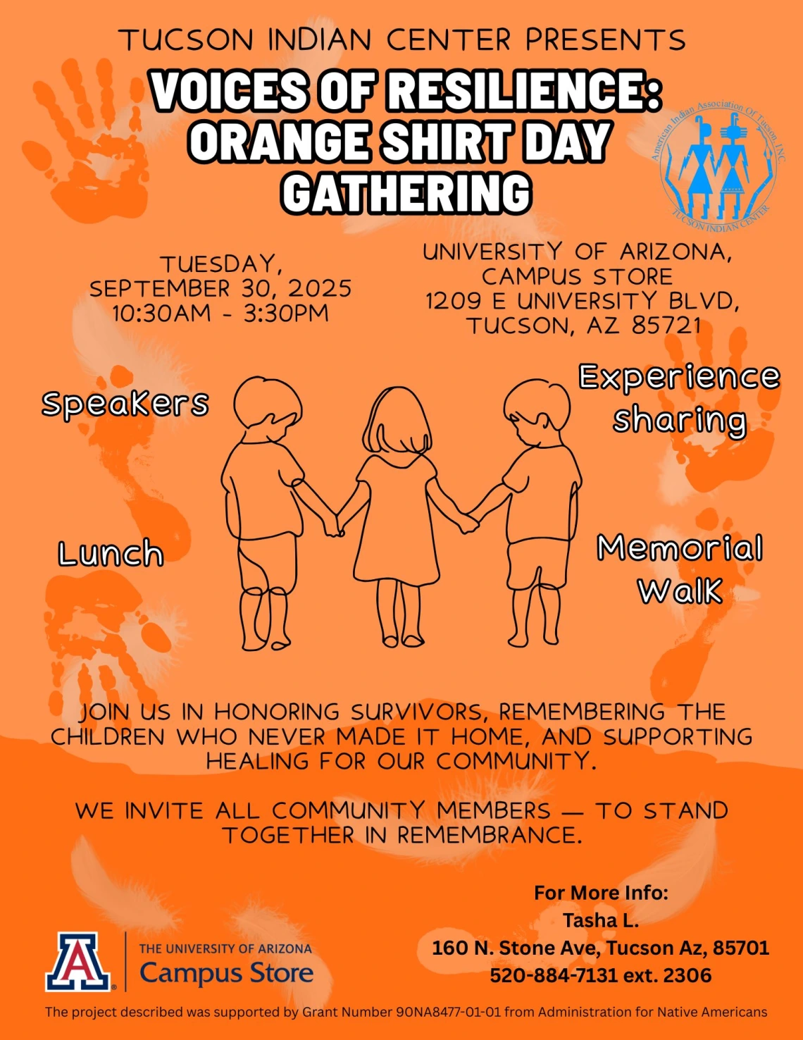 Orange shirt day gathering