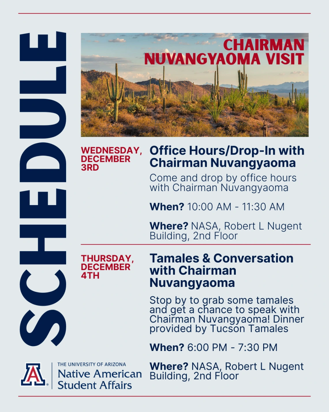 Chairman Nuvangyaoma Visit